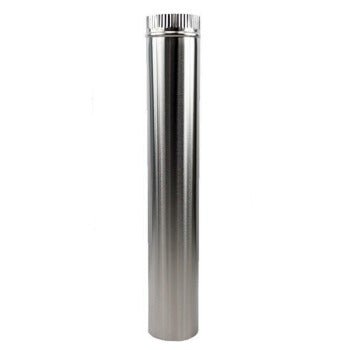 Stove Pipe Stove Pipe Stainless Steel 51 2X30 - Steveston Marine and Hardware