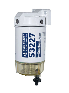 racor filter w head gas clear bowl