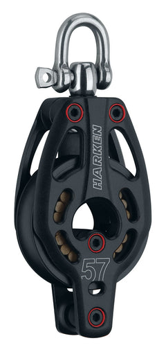 Harken 57mm Low Load Block With Becket