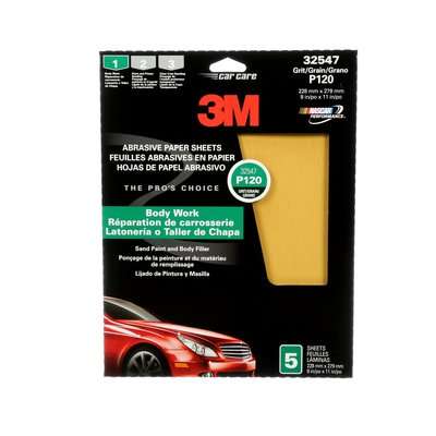 3M Marine P120 Prod. Fre-Cut Gold Sheet