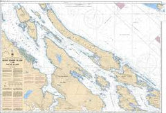 Chart 3442 - North Pender Island to  Thetis Island - Steveston Marine and Hardware