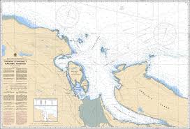 Chart 3458 - Approaches to/Approches à Nanaimo Harbour - Steveston Marine and Hardware