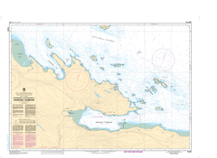 Chart 3459 - Approaches to/Approches à Nanoose Harbour - Steveston Marine and Hardware