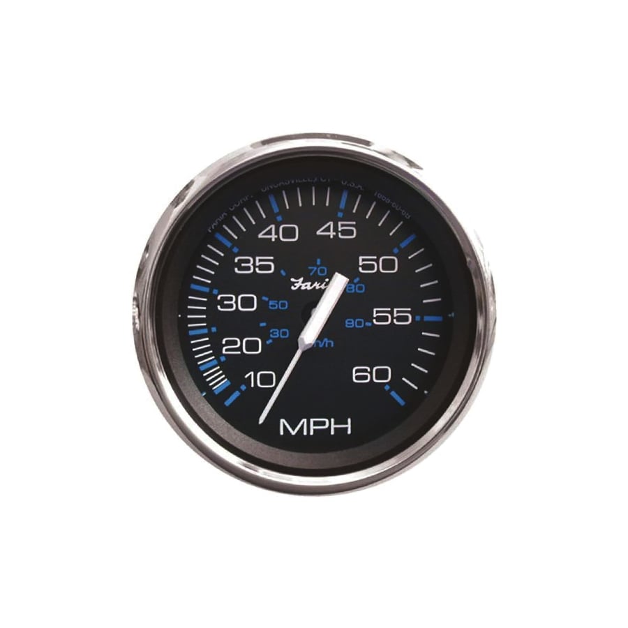 Faria Speedometer 50 Knot Chesapeake Black - 34722