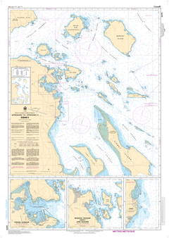 Chart 3479 - Approaches to/Approches à Sidney - Steveston Marine and Hardware