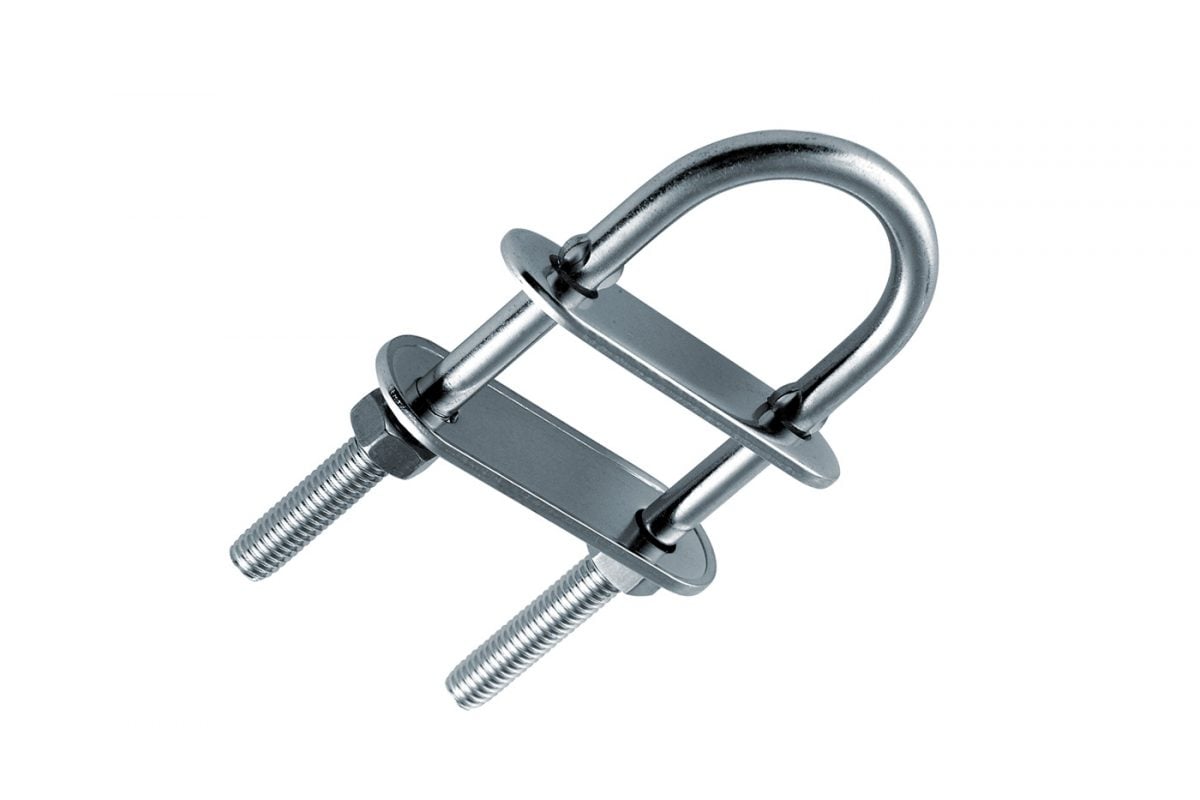 Bluewave Stainless Steel U Bolt M8 Thread X 80