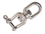Cruiser Hardware 1/4 316 Stainless Steel Eye And Jaw Swivel