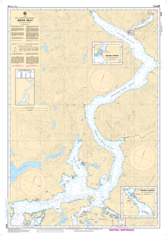 Chart 3514 - Jervis Inlet