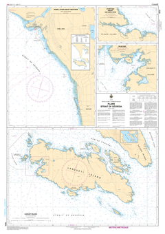Chart 3533 - Plans - Strait of Georgia - Steveston Marine and Hardware
