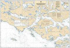 Chart 3547 - Queen Charlotte Strait, Eastern Portion/Partie Est