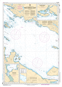 Chart 3548 - Queen Charlotte Strait, Central Portion/Partie Centrale - Steveston Marine and Hardware
