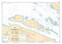 Chart 3549 - Queen Charlotte Strait Western Portion/Partie Ouest