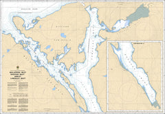 Chart 3559 - Malaspina Inlet, Okeover Inlet and/et Lancelot Inlet - Steveston Marine and Hardware
