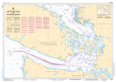Chart 3601 - Juan de Fuca Strait to Vancouver Harbour