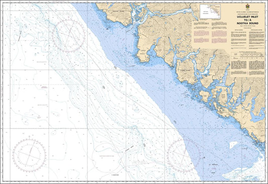 Chart 3603 - Ucluelet Inlet to/à Nootka Sound - Steveston Marine and Hardware