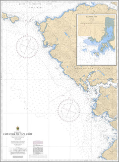 Chart 3624 - Cape Cook to Cape Scott - Steveston Marine and Hardware