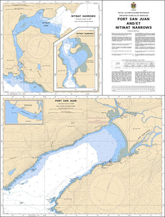 Chart 3647 - Port San Juan and/et Nitinat Narrows - Steveston Marine and Hardware