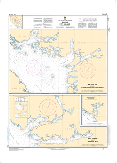 Chart 3721 - Plans Pitt Island - Steveston Marine and Hardware