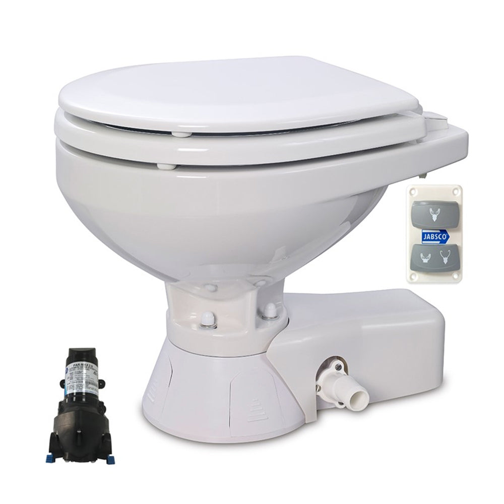 Itt Jabsco Quiet Flush Electric Toilet 12V 37245 3092