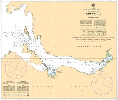 Chart 3863 - Port Chanal - Steveston Marine and Hardware