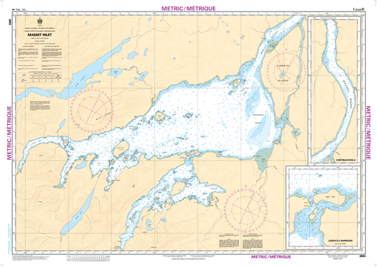 Chart 3893 - Masset Inlet