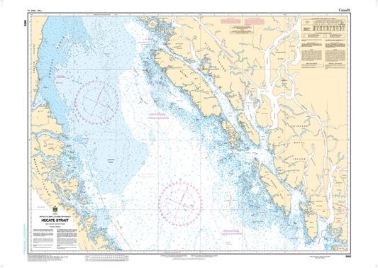 Chart 3902 - Hecate Strait