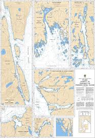 Chart 3911 - Plans Vicinity of/Proximité de Princess Royal Island - Steveston Marine and Hardware