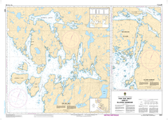 Chart 3921 - Fish Egg Inlet and/et Allison Harbour