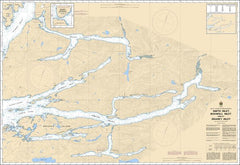Chart 3931 - Smith Inlet, Boswell Inlet and/et Draney Inlet - Steveston Marine and Hardware