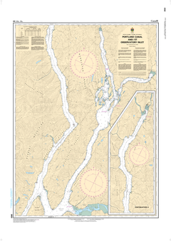 Chart 3933 - Portland Canal and/et Observatory Inlet