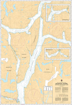 Chart 3942 - Mathieson Channel Northern Portion/Partie Nord