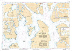 Chart 3945 - Approaches to/Approches à Douglas Channel