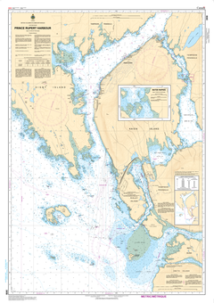 Chart 3958 - Prince Rupert Harbour