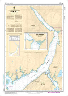 Chart 3964 - Tuck Inlet
