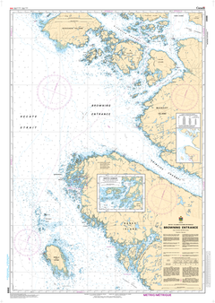 Chart 3986 - Browning Entrance