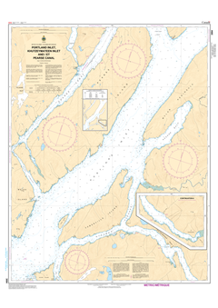 Chart 3994 - Portland Inlet, Khutzeymateen Inlet and Pearse Canal