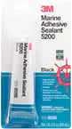 3m marine 5200 sealant black 3 oz.
