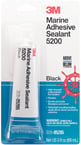 3M Marine 5200 Sealant Black 3 Oz.
