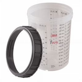 3M Paint Prep System Lge.Mix Cup (1/Bx) - Steveston Marine and Hardware