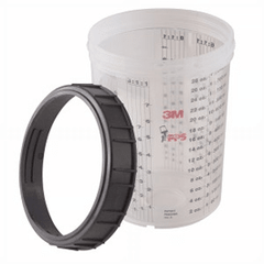 3M Paint Prep System Lge.Mix Cup (1/Bx) - Steveston Marine and Hardware