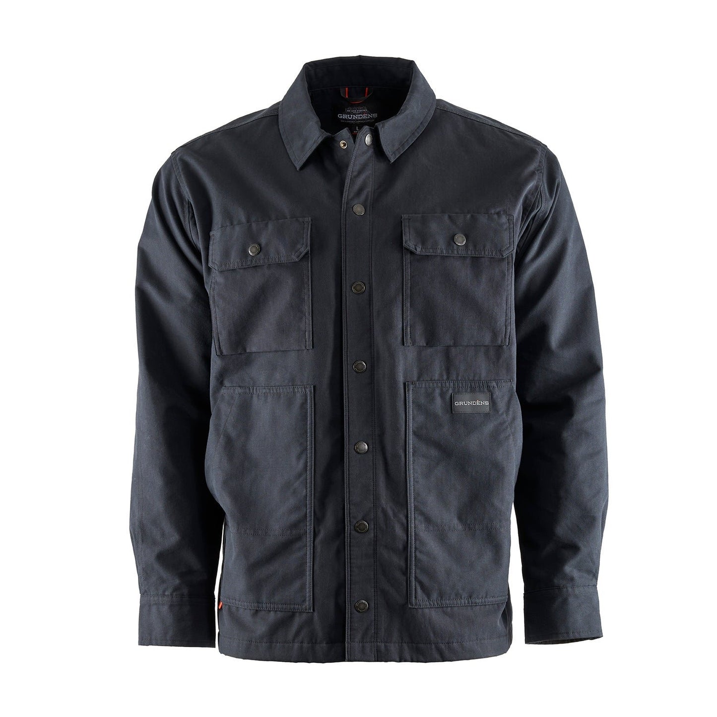 Grundens Jetty Shacket - Black - Size XL