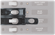 Blue Sea Systems CA-Series Circuit Breaker Toggle Guard (Bulk) - 4100B