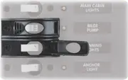 Blue Sea Systems A - Series Circuit Breaker Toggle Guard - 4100 - Steveston Marine and Hardware