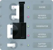 Blue Sea Systems Lockout Slide 2 pos 2 pole - 4125 - Steveston Marine and Hardware