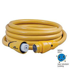 Marinco Eel Cord Set 50A 125/250V 25' - CS50425 - Steveston Marine and Hardware