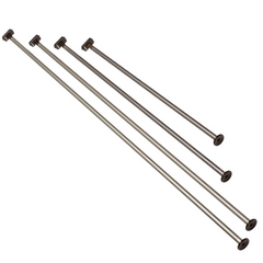 Barton Alum Tiller Extender 600mm Plain Button (43-101)