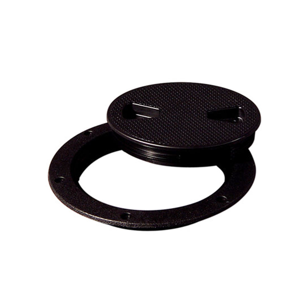 Tempress Screw-Out Deck Plate 6&quot; Black