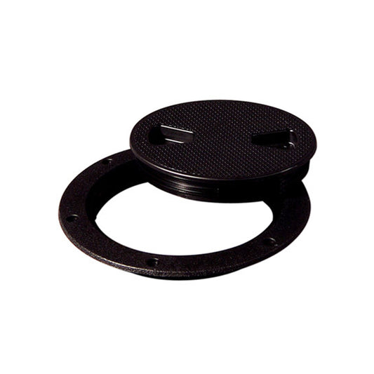 Tempress Screw-Out Deck Plate 6&quot; Black