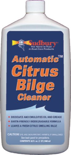 Sudbury Citrus Bilge Cleaner Quart - Steveston Marine and Hardware