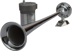 seadog horn trumpet single w/compssr